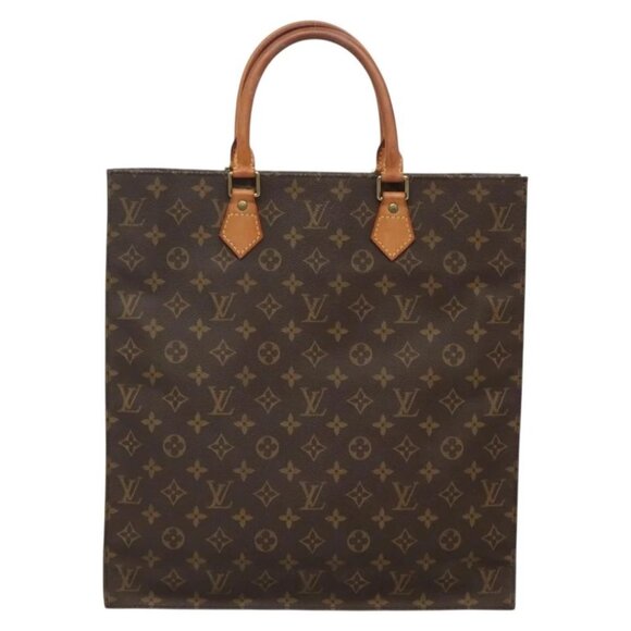 LOUIS VUITTON Monogram Sac Plat Hand Bag - Picture 2 of 16